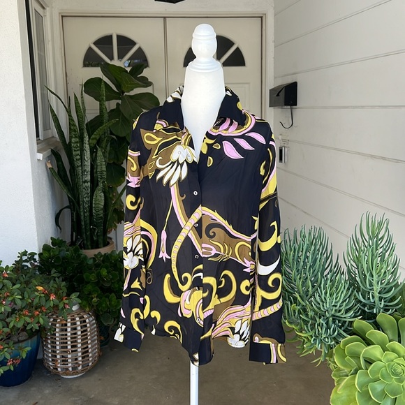 L’AGENCE Silk Blouse NWOT - Picture 9 of 11